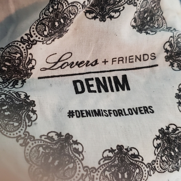 Lovers + Friends Distressed Denim Shorts. - Picture 11 of 12